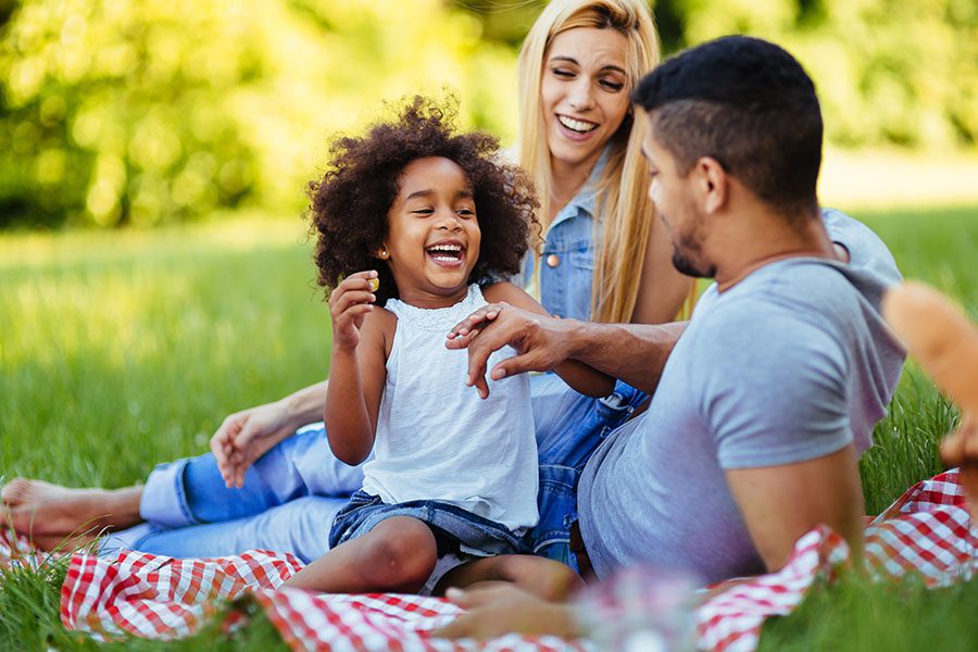 Personal - Happy Family Having Fun Time on Picnic